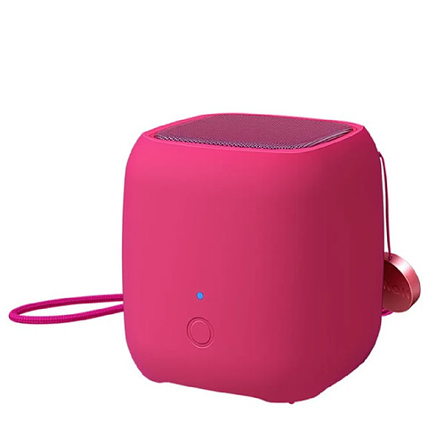 Universal Mini haut-parleur Bluetooth IP54 étanche Bluetooth 4.2 Booming Bass Dual Stéréo Portable Sport Haut-parleur Portable (Rose)