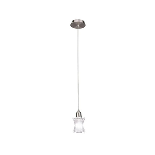 Luminaire Center Suspension Alaska Nickel satiné