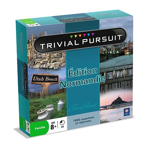 TRIVIAL PURSUIT - Normandie - Jeu de societe - Version francaise