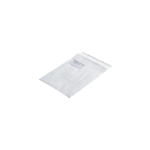 Tyvek Pochettes d'expédition C4, avec fenêtre, 55 g/m2,blanc ()