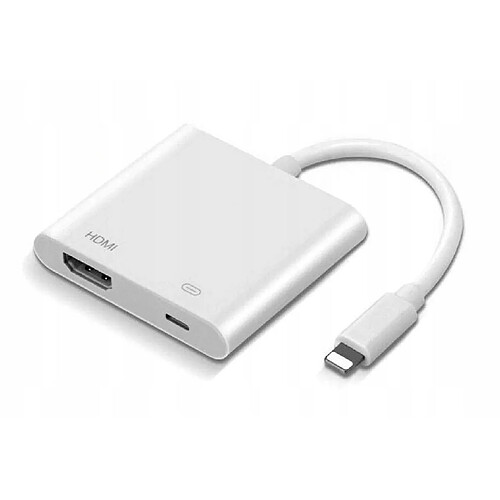 GUPBOO Adaptateur Lightning Adaptateur HDMI iPhone iPod,JL1948