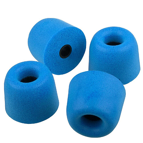 Lot de 8 Petits écouteurs de Remplacement en Mousse Xcessor Bullet FX-30 30 Bleu