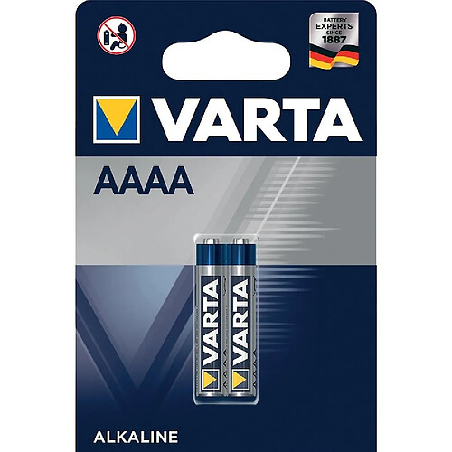 Varta 2 piles alcalines AAAA