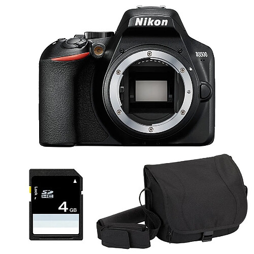 PACK NIKON D3500 Nu + Sac + SD 4Go