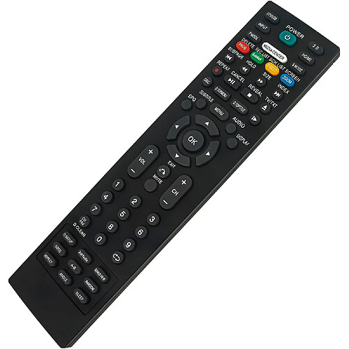 SANAG 118020374 Remplacement De La Telecommande Appropriee Teac Tv Le5851Fh3D Le5094Fh3D Lebd4220Fhd3D Le4210Fhd3D Lebd32D10Fhd Lebd40D10Fhd Les5572F3D Les6572F3D Leb4098Fhd