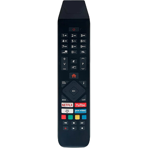 SANAG Nouveau Rc43140P Telecommande De Remplacement Pour Hitachi Tv Rc43140 49He4000 49Hk6000 49Hk6500 55Hk6500 55Hl7000 55Hl8000 55Hl8000K 55Hl9000G 65Hl7000 65Hl8000 24He2000 24He2001 32He2000 32He2100