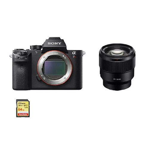 SONY A7R II + SEL 85MM F1.8 + 64GB SD card