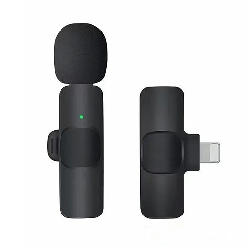 Yonis Microphone Sans Fil iOS Réduction Bruit