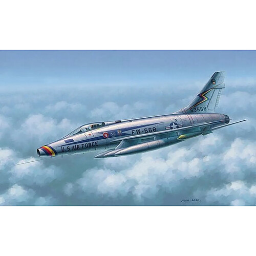 F-100D Super Sabre - 1:48e - Trumpeter