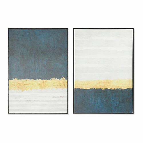 Cadre DKD Home Decor Moderne (2 Unités) (50 x 3 x 70 cm)