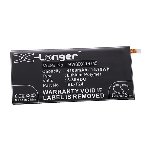 vhbw Li-Polymère batterie 4100mAh (3.85V) pour téléphone portable mobil smartphone comme LG EAC63340001, EAC63358901