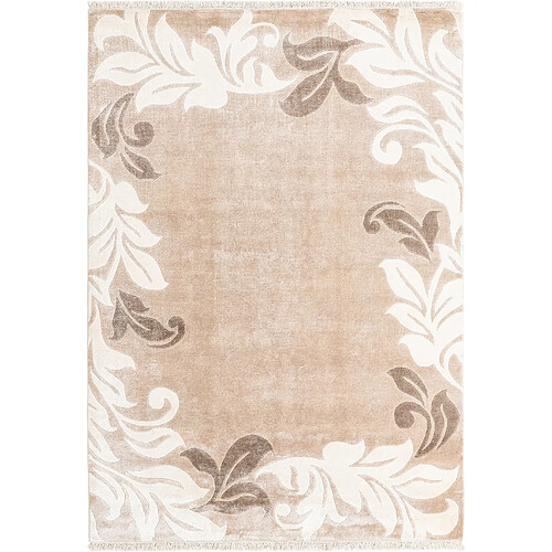 Vidal Tapis de laine 239x170 brun Darya