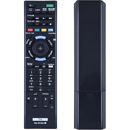 SANAG Rm-Ed060 Telecommande De Rechange Pour Televiseur Lcd Sony Compatible Avec Kdl-50W829B Kdl-42W829B Kd-70X8505B Kd-65X8505B Kd-55X8505B Kd-49X8505B Kd-49X8505B Kdl-50W815B Kdl-50W815B L-55W8W 29B