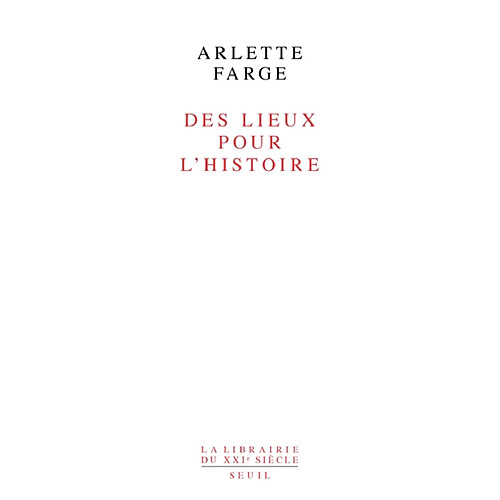 Des lieux pour l'histoire · Occasion