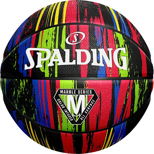 Spalding Basket-ball Marble Rainbow taille 7