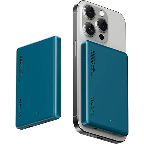 SANAG Magsaf Powerbank 10 000 Mah, 20 W, Ultra Fine, Magnétique, Batterie Externe Sans Fil, Compatible Avec Iphone 15 Pro /Pro/15/14 Pro /Pro/13 Pro