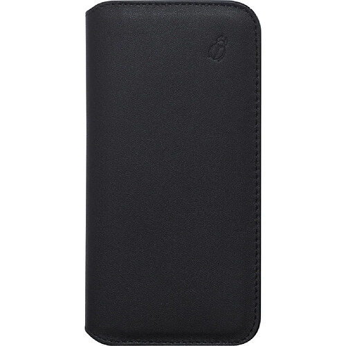 BEETLECASE Étui pour Apple iPhone XR Folio Premium en Cuir avec Porte-Cartes Noir