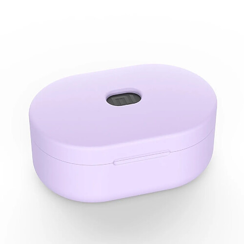 Wewoo Coque Housse de protection en silicone pour Xiaomi Redmi AirDots Violet