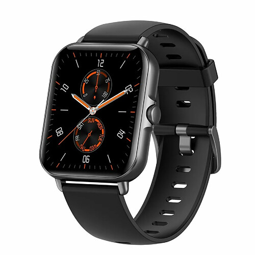 Montre Intelligente D'Appel Compatible Bluetooth Assistant Vocal Surveillance De La De La Pression Artérielle Smartwatch Noir