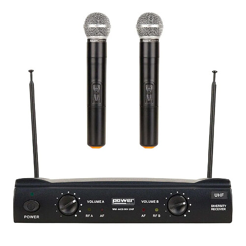 POWER ACOUSTICS WM 4400 MH UHF GR8 - Double micros main UHF