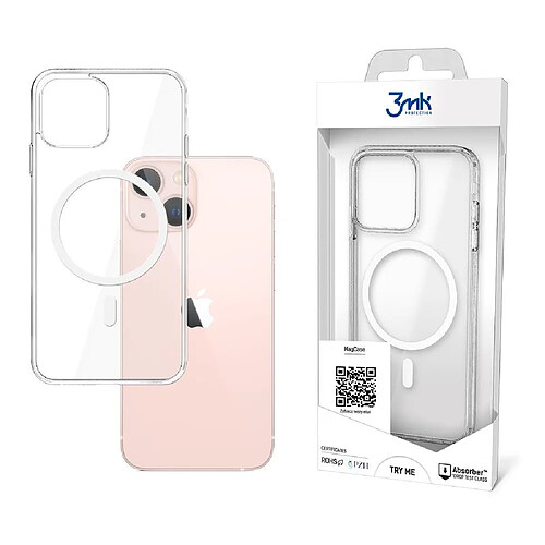 Ozzzo 3mk mag coque iphone 13 mini transparent