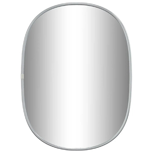 Maison Chic Miroir mural | Miroir Décoration pour Maison Salle de Bain Argenté 0x30 cm -GKD73848