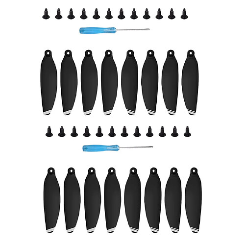 2 Sets Tournevis à Vis Hélice à Dégagement Rapide Fibre De Carbone pour DJI Mavic 4726F Drone RC