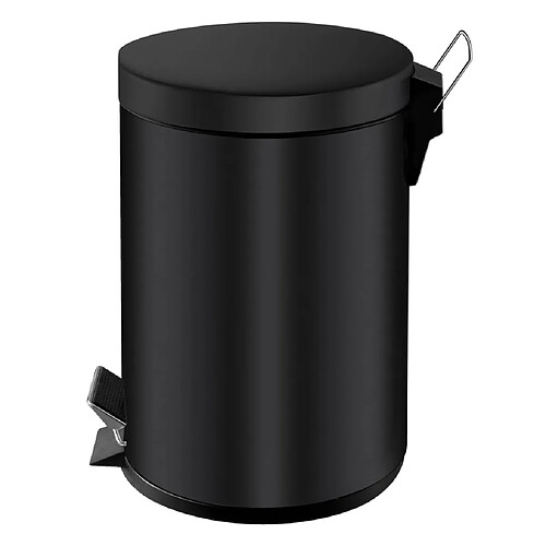 EKO Poubelle à pédale Classic 3 L Noir