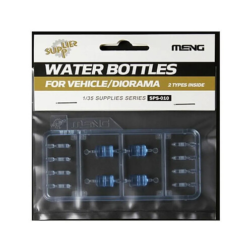 Meng Water Bottles For Vehicle/diorama - Décor Modélisme