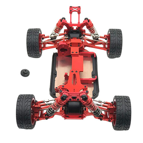 WLtoys 144001 RC Car Body Frame 1/14 Scale 4WD Buggy Chassis Titanium