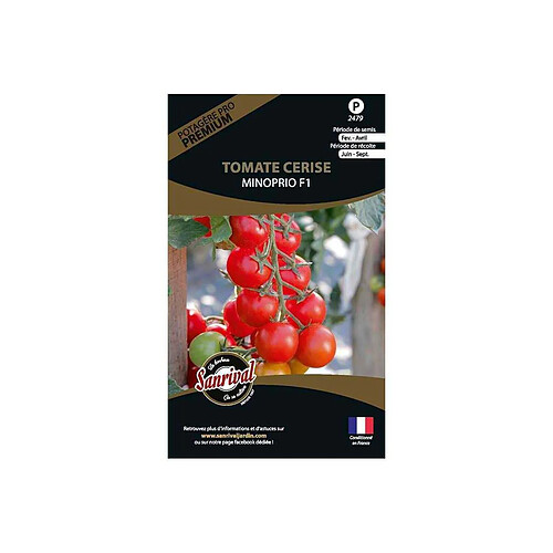 Sanrival Graines potagères premium tomate Cerise Minoprio