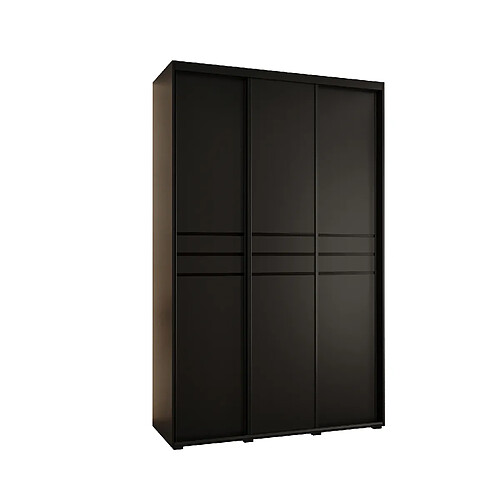 Abiks Meble Armoire Davos 10 À Portes Coulissantes 235,2/160/60 3 Portes