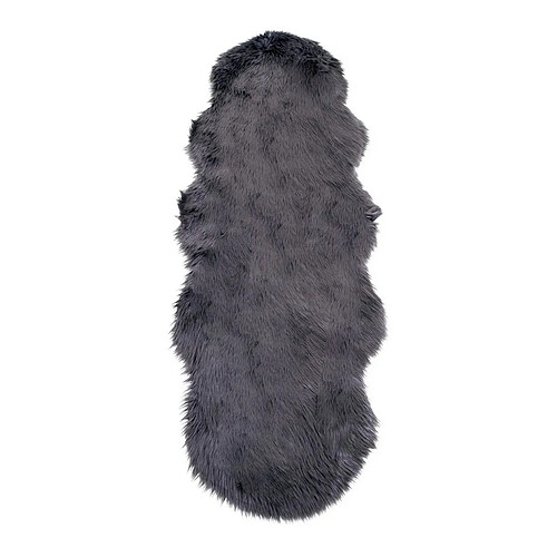 EPIKASA Tapis de Salon Asymétrique Lambskin