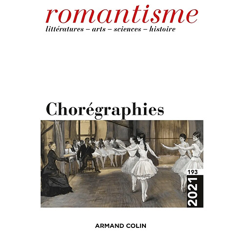 Romantisme, n° 193. Chorégraphies · Occasion