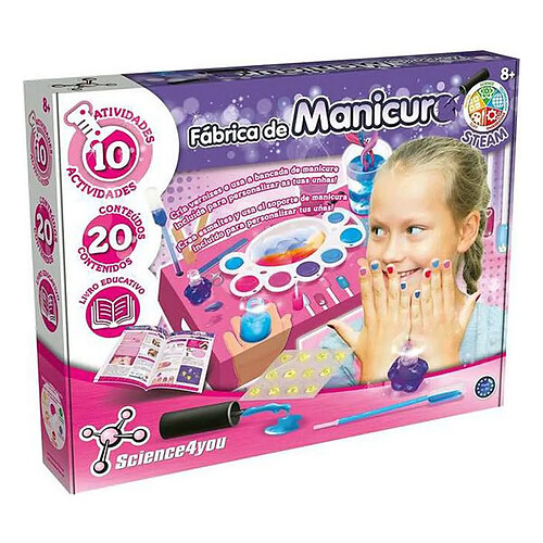 Set de Manucure Crea tus Esmaltes Science4you