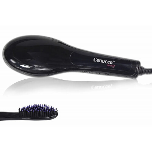 Cenocco Brosse chauffante lissante noir Cennoco CC9011-NOIR