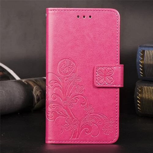 Wewoo Housse Coque Pour Nokia 3.1 Plus - Étui à rabat horizontal en cuir avec fleurs pressées, boucle, support, fentes et porte-cartes magnétiques (rose)