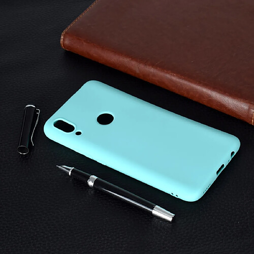 Wewoo Coque Souple Pour Huawei P Smart Z Candy Color TPU Case Vert