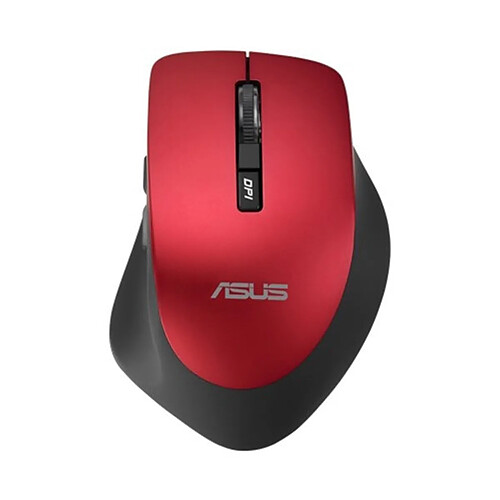 Wewoo Souris sans fil optique ajustable Mute pour ASUS WT425 Wireless 1600DPI rouge