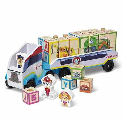 Jouet éducatif The Paw Patrol Camion 33 Pièces