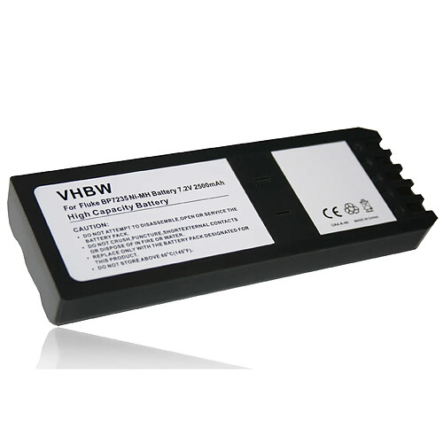 Vhbw Batterie NI-MH 2500mAh pour Scopemeter FLUKE 700 Calibrator, 740 Calibrator, 744 Calibrator, DSP-4000, DSP-4000PL, DSP-4100, DSP4100 remplaçant BP7235