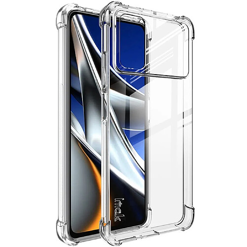 Coque en TPU IMAK anti-chocs, transparent pour votre Xiaomi Poco X4 Pro 5G