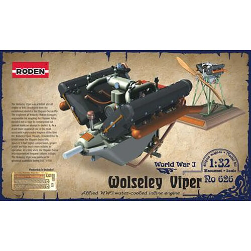 Woseley W4A Viper - 1:32e - Roden