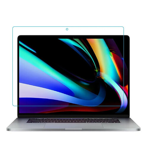 Protecteur écran en verre trempé 0,3 mm, bords d'arc pour Apple Macbook Pro 16-pouces (2019) A2141