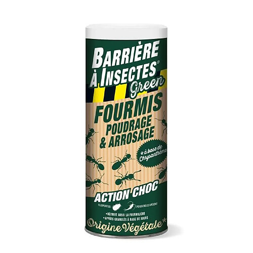 BARRIERE A INSECTES Anti-Fourmis Poudrage a base de Chrysantheme - 300 g