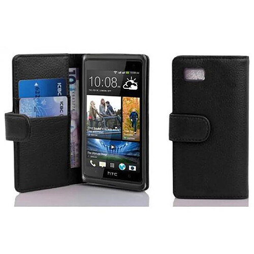 Cadorabo Coque HTC Desire 600 Etui en Noir