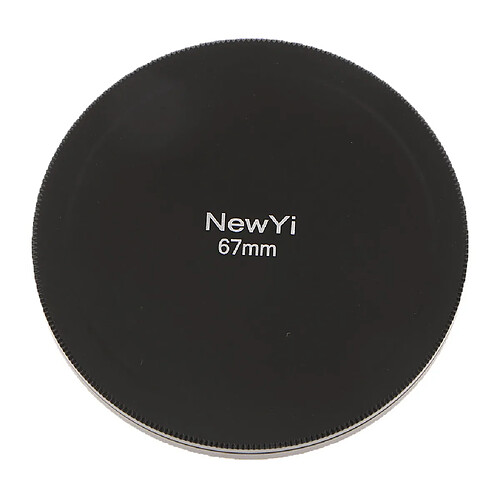 67mm Camera Lens Filter Storage Cap Case Metal Protection Box Cover Black