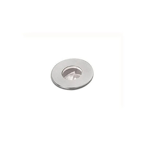 faro Encastrable de jardin Curtis Acier inoxydable,verre Nickel mat 5,5 Cm