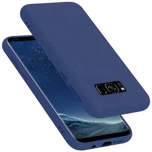 Cadorabo Coque Samsung Galaxy S8 PLUS Etui en Bleu