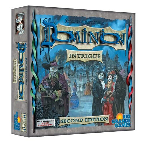 Rio grande games Dominion : Jeu de sociAtA Intrigue 2e Adition, bleu